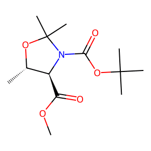 (4R,5S)-3-Tert-Butyl 4-Methyl 2,2,5-Trimethyloxazolidine-3,4-Dicarboxylate
