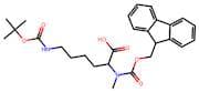 (S)-2-((((9H-Fluoren-9-Yl)Methoxy)Carbonyl)(Methyl)Amino)-6-((Tert-Butoxycarbonyl)Amino)Hexanoic A…