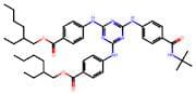 Bis(2-Ethylhexyl) 4,4Õ-((6-((4-(Tert-Butylcarbamoyl)Phenyl)Amino)-1,3,5-Triazine-2,4-Diyl)Bis(Azan…