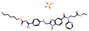 Hexyl 2-(4-(((5-((3-Ethoxy-3-Oxopropyl)(Pyridin-2-Yl)Carbamoyl)-1-Methyl-1H-Benzo[d]Imidazol-2-Yl)…