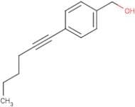 (4-Hex-1-ynylphenyl)methanol