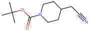 4-(Cyanomethyl)piperidine, N-BOC protected
