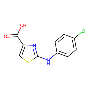 2-[(4-Chlorophenyl)amino]-1,3-thiazole-4-carboxylic acid