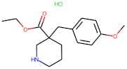 Ethyl 3-(4-methoxybenzyl)piperidine-3-carboxylate hydrochloride