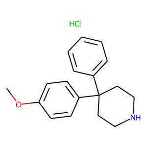 4-(4-Methoxyphenyl)-4-phenylpiperidine hydrochloride