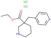 3-pyridin-4-ylmethylpiperidine-3-ethylcarboxylate dihydrochloride