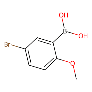 (5-Bromo-2-methoxy)benzeneboronic acid