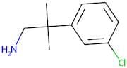 2-(3-Chlorophenyl)-2-methylpropylamine