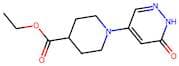 Ethyl 1-(1,6-dihydro-6-oxopyridazin-4-yl)piperidine-4-carboxylate