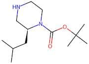 (2S)-2-Isobutylpiperazine, N1-BOC protected