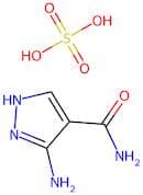 3-Amino-1H-pyrazole-4-carboxamide hemisulphate