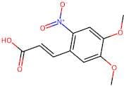 4,5-Dimethoxy-2-nitrocinnamic acid