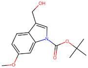 3-(Hydroxymethyl)-6-methoxy-1H-indole, N-BOC protected