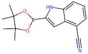 4-Cyano-1H-indole-2-boronic acid, pinacol ester