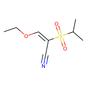 3-ethoxy-2-(isopropylsulphonyl)acrylonitrile