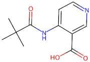 4-[(2,2-dimethylpropanoyl)amino]nicotinic acid
