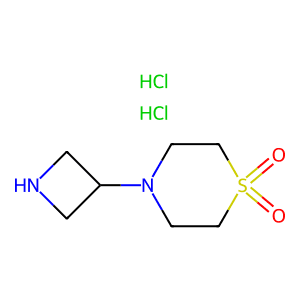 4-Azetidin-3-yl-thiomorpholine-1,1-dioxide dihydrochloride