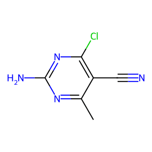 2-Amino-4-chloro-6-methylpyrimidine-5-carbonitrile