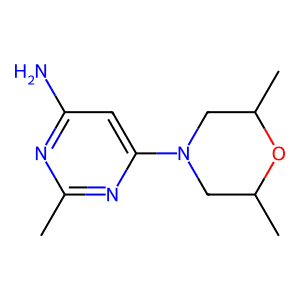 6-(2,6-Dimethylmorpholino)-2-methylpyrimidin-4-amine
