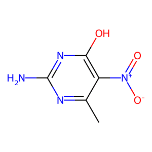 2-Amino-6-methyl-5-nitropyrimidin-4-ol
