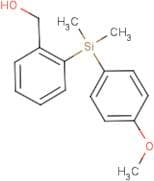 {2-[(4-Methoxyphenyl)dimethylsilyl]phenyl}methanol