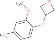 3-(2-Methoxy-4-nitrophenoxy)oxetane