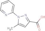 5-Methyl-1-(pyridin-2-yl)-1H-pyrazole-3-carboxylic acid