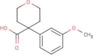 4-(3-Methoxyphenyl)oxane-4-carboxylic acid