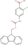 4-Amino-2-chlorobenzoic acid, N-FMOC protected