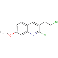 2-Chloro-3-(2-chloroethyl)-7-methoxyquinoline