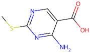 (4-Amino-2-(methylthio)pyrimidine-5-carboxylic acid