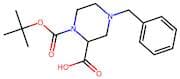 4-Benzyl-1-(tert-butoxycarbonyl)piperazine-2-carboxylic acid
