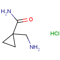 1-(Aminomethyl)cyclopropane-1-carboxamide hydrochloride