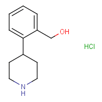 (2-(Piperidin-4-yl)phenyl)methanol hydrochloride