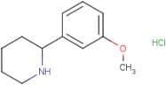 2-(3-Methoxyphenyl)piperidine hydrochloride