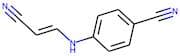 4-{[(1E)-2-Cyanoeth-1-en-1-yl]amino}benzonitrile