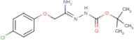 N'-[1-Amino-2-(4-chlorophenoxy)ethylidene]hydrazinecarboxylic acid tert-butyl ester