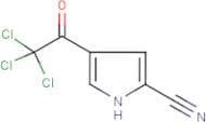 4-(2,2,2-Trichloroacetyl)-1H-pyrrole-2-carbonitrile