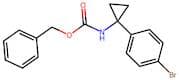 Benzyl (1-(4-bromophenyl)cyclopropyl)carbamate