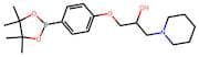 4-(2-Hydroxy-3-piperidin-1-ylpropoxy)benzeneboronic acid, pinacol ester