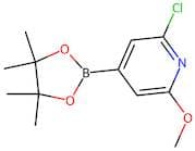 2-Chloro-6-methoxypyridine-4-boronic acid, pinacol ester