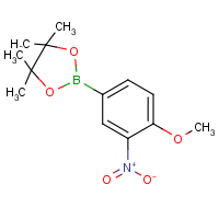 4-Methoxy-3-nitrophenylboronic acid, pinacol ester