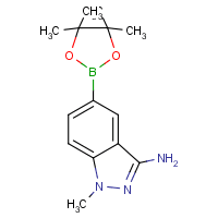 1-Methyl-5-(4,4,5,5-tetramethyl-1,3,2-dioxaborolan-2-yl)-1H-indazol-3-amine