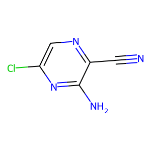 3-Amino-5-chloropyrazine-2-carbonitrile