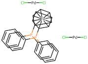 [1,1'-Bis(diphenylphosphino)ferrocene]palladium(II) chloride dichloromethane complex