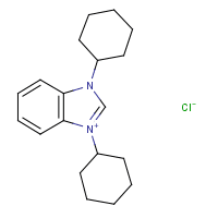 1,3-Dicyclohexylbenzimidazolium chloride