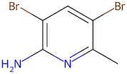 2-Amino-3,5-dibromo-6-methylpyridine