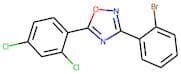 3-(2-Bromophenyl)-5-(2,4-dichlorophenyl)-1,2,4-oxadiazole