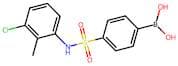 4-[(3-Chloro-2-methylphenyl)sulphamoyl]benzeneboronic acid