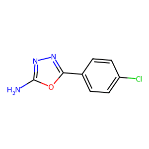 2-Amino-5-(4-chlorophenyl)-1,3,4-oxadiazole
